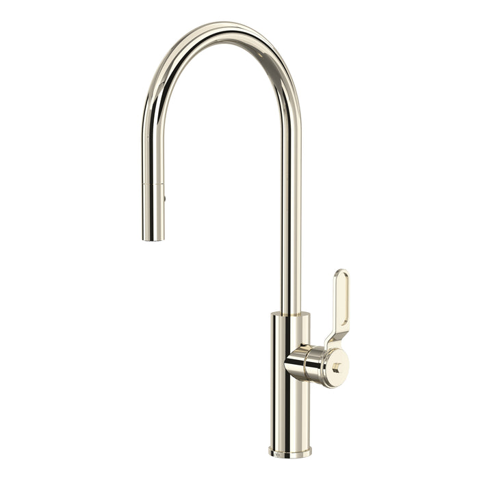 ROHL MY55D1 Myrina Pull-Down Kitchen Faucet with C-Spout