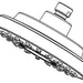 Peerless Westchester RP100289OB Shower Head Round 1.5 GPM 3-Setting