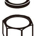 Delta RP101905 Mounting Nut & Gasket