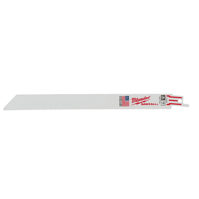 Milwaukee 48-00-5188 9" | 18-TPI SAWZALL Blades (Pack of 5)