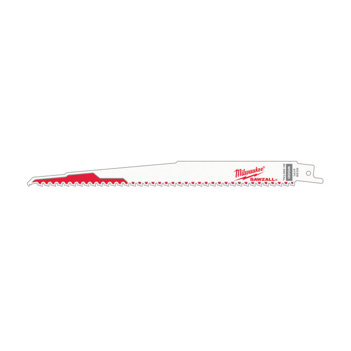 Milwaukee 48-00-5036 9" | 5-TPI SAWZALL Blades (Pack of 5)