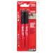 Milwaukee 48-22-3105 INKZALL Black Fine Point Marker (Pack of 2)