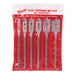 Milwaukee 49-22-0071 6" Flat Boring Bit Universal Set (6-Piece)