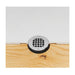Oatey 42044 Solvent Weld Shower Drain With Receptor Base, 2 in Nominal, Solvent Weld Connection, PVC Drain