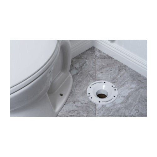 Oatey 43509 3" PVC Closet Flange with Plastic Ring