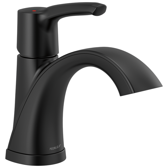 Peerless Parkwood P1535LF Single Handle Lavatory Faucet - Matte Black