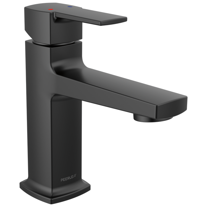Peerless Ezra P1571LF Single Top Handle Lavatory Faucet - Matte Black