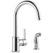 Delta P199152LF Precept Single Handle Kitchen Faucet with Spray