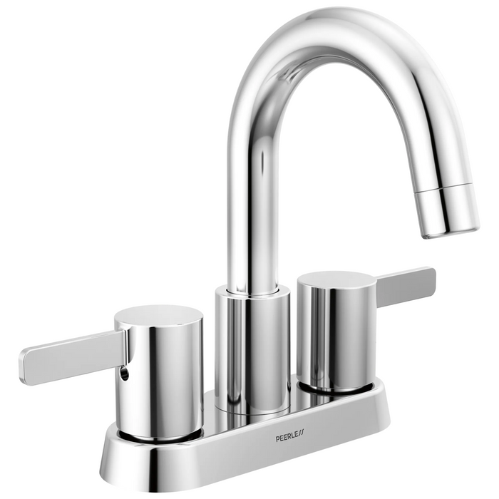 Peerless Precept P2530LF Two Handle Centerset Lavatory Faucet - Chrome