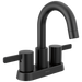 Peerless Precept P2530LF Two Handle Centerset Lavatory Faucet - Matte Black