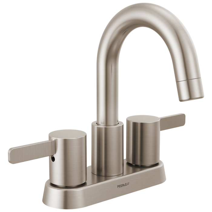 Peerless Precept P2530LF Two Handle Centerset Lavatory Faucet - Brushed Nickel