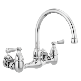Peerless Elmhurst: Two-handle wall-mount kitchen faucet