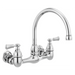 Peerless Elmhurst: Two-handle wall-mount kitchen faucet
