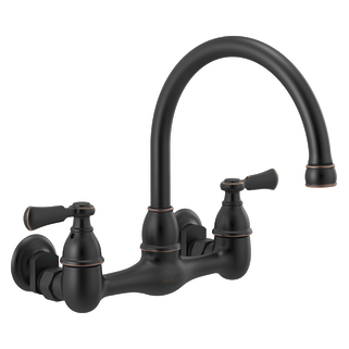 Peerless Elmhurst: Two-handle wall-mount kitchen faucet
