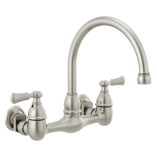 Peerless Elmhurst: Two-handle wall-mount kitchen faucet