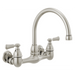 Peerless Elmhurst: Two-handle wall-mount kitchen faucet