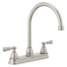 Peerless Elmhurst: Two-Handle Kitchen Faucet with Twist Aerator