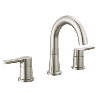 Peerless Flute: Two Handle Widespread Lavatory Faucet