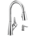 Delta P7923LF-SD-W Apex Single Handle Pull-Down Kitchen Faucet