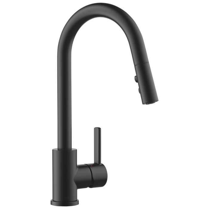 Peerless Precept P7946LF Single-Handle Pull-Down Kitchen Faucet - Matte Black