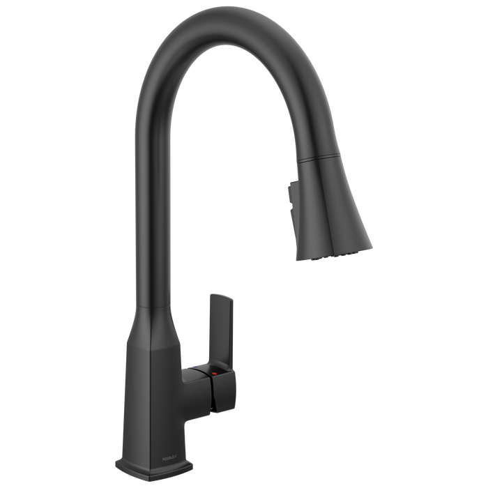 Peerless Ezra P7971LF Single-Handle Pull-down Kitchen Faucet - Matte Black