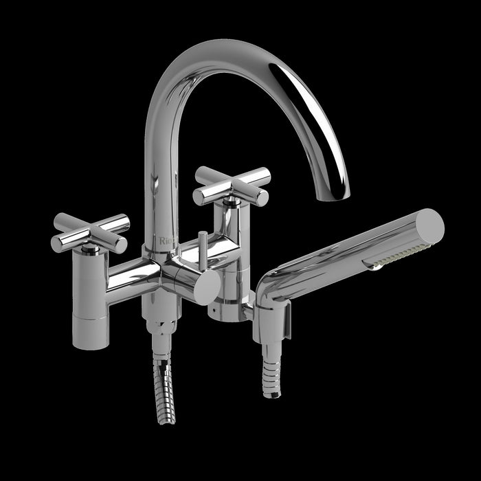 Riobel PA06 Pallace Two Hole Tub Filler