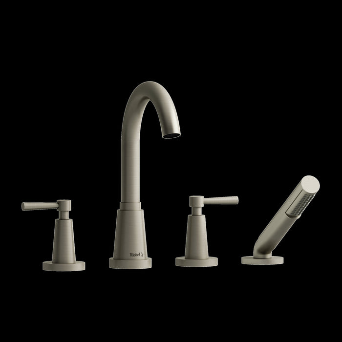 Riobel PA12 Pallace 4-Hole Deck Mount Tub Filler