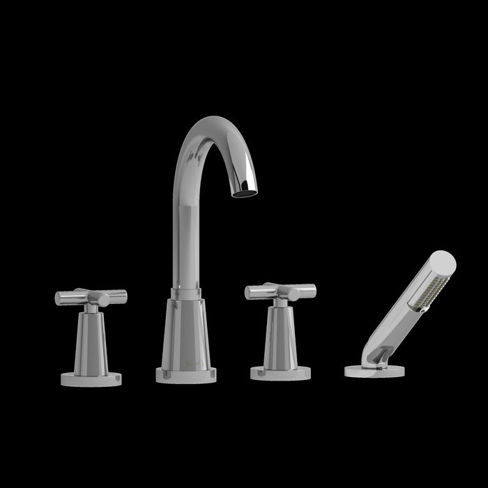 Riobel PA12 Pallace 4-Hole Deck Mount Tub Filler