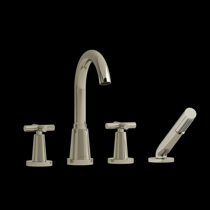 Riobel PA12 Pallace 4-Hole Deck Mount Tub Filler