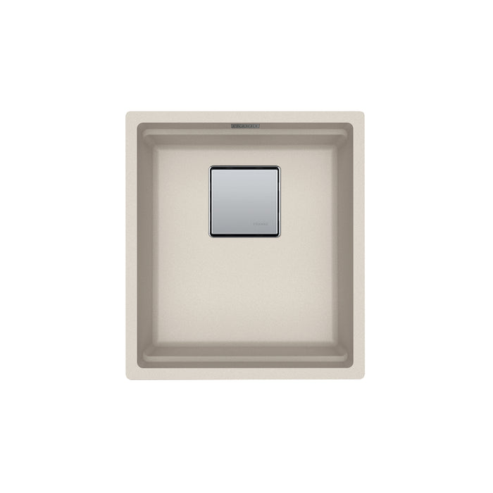 Franke Peak Undermount Single Bowl 16.12 x 18.21 in Granite Kitchen Sink - Champagne