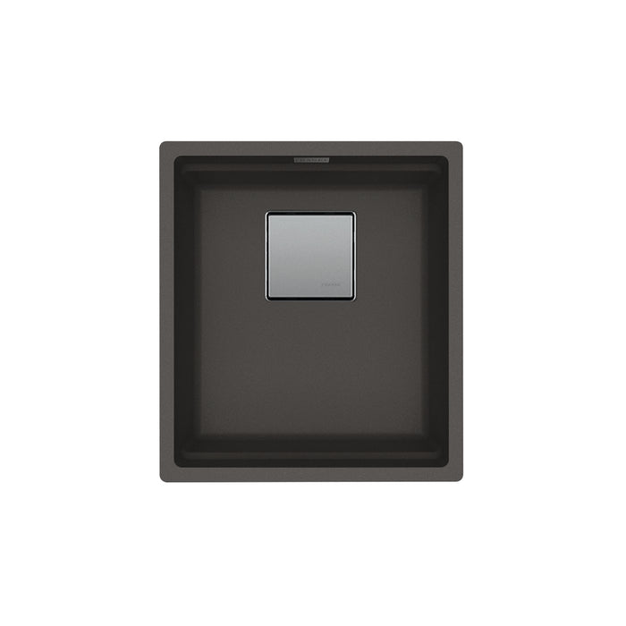 Franke Peak Undermount Single Bowl 16.12 x 18.21 in Granite Kitchen Sink - Slate Grey