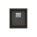 Franke Peak Undermount Single Bowl 16.12 x 18.21 in Granite Kitchen Sink - Slate Grey
