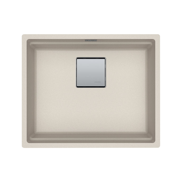 Franke Peak Undermount Single Bowl 22.06 x 18.21 in Granite Kitchen Sink - Champagne