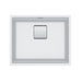 Franke Peak Undermount Single Bowl 22.06 x 18.21 in Granite Kitchen Sink - Polar White