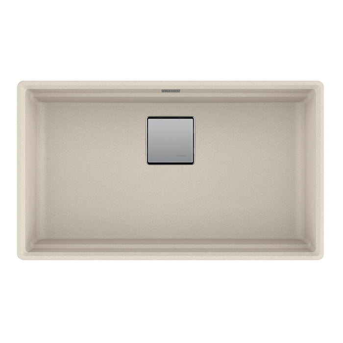 Franke Peak PKG11031 Undermount Single Bowl 32 x 18.75 in Granite Kitchen Sink - Champagne