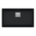 Franke Peak PKG11031 Undermount Single Bowl 32 x 18.75 in Granite Kitchen Sink - Onyx