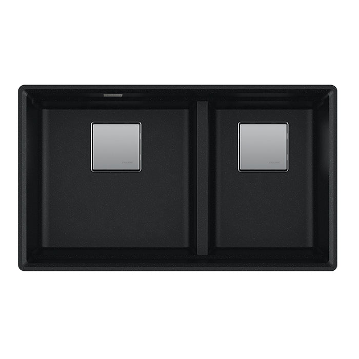 Franke Peak PKG160LD Undermount Single Bowl 32 x 18.75 in Granite Kitchen Sink - Onyx