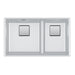 Franke Peak PKG160LD Undermount Single Bowl 32 x 18.75 in Granite Kitchen Sink - Polar White