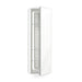 PL Series 19-1/4" x 30" x 4" flat top cabinet with polished edge, non-handed (reversible), black interior and non-electric