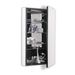 PL Series 19-1/4" x 39-3/8" x 4" flat top cabinet with bevel edge, right hinge, black interior and electric
