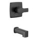 Peerless Ezra PTT14171 Tub Only Trim Kit - Matte Black