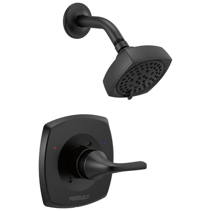Peerless Parkwood PTT14235 Shower Only Trim Kit - Matte Black