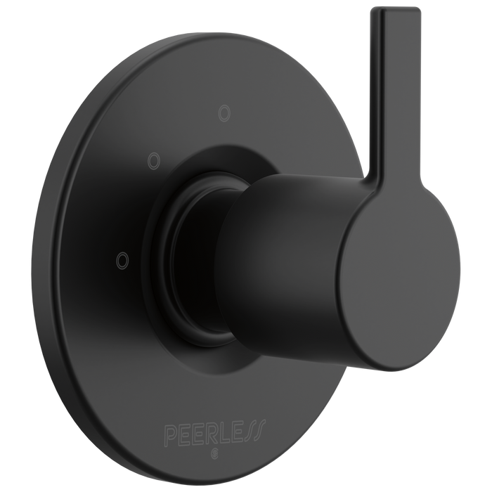 Peerless Flute PTT14312 In-wall Diverter Trim - Matte Black