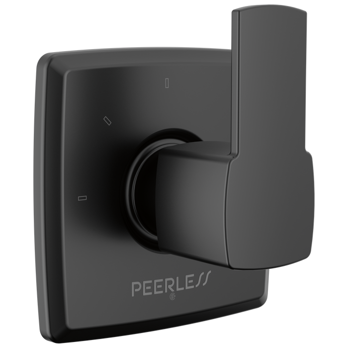 Peerless Ezra PTT14371 In-Wall Diverter Trim - Matte Black