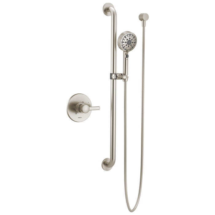 Peerless Precept PTT24347 ADA Valve Only with Hand Shower - Brushed Nickel