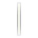 Profiles 3-1/2" x 30" x 4-5/8" framed lighting in chrome with 2700 kelvin temperature (warm light)