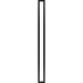 Profiles 3-1/2" x 39-3/8" x 4-5/8" framed lighting in matte black with variable 2700K to 5600K temperature (warm to cool light)