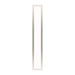 Profiles 5" x 30" x 4-5/8" framed lighting in polished nickel with 4000 kelvin temperature (cool light)