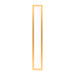 Profiles 5" x 30" x 4-5/8" framed lighting in matte gold with 4000 kelvin temperature (cool light)