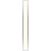 Profiles 5" x 39-3/8" x 4-5/8" framed lighting in chrome with 2700 kelvin temperature (warm light)